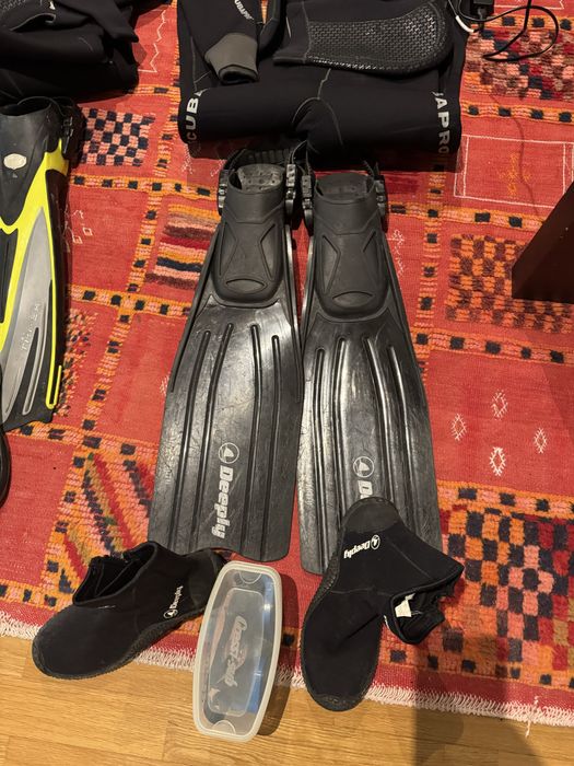 Conjunto de mergulho - tusa / scuba pro