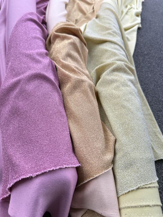 Ткань опт / трикотаж люрекс - от 3 м