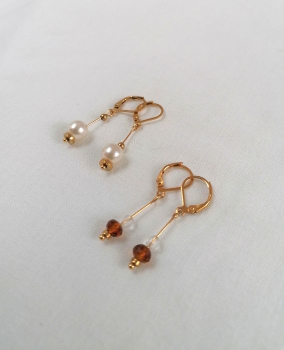 Pack 2 Pares de Brincos Dourados