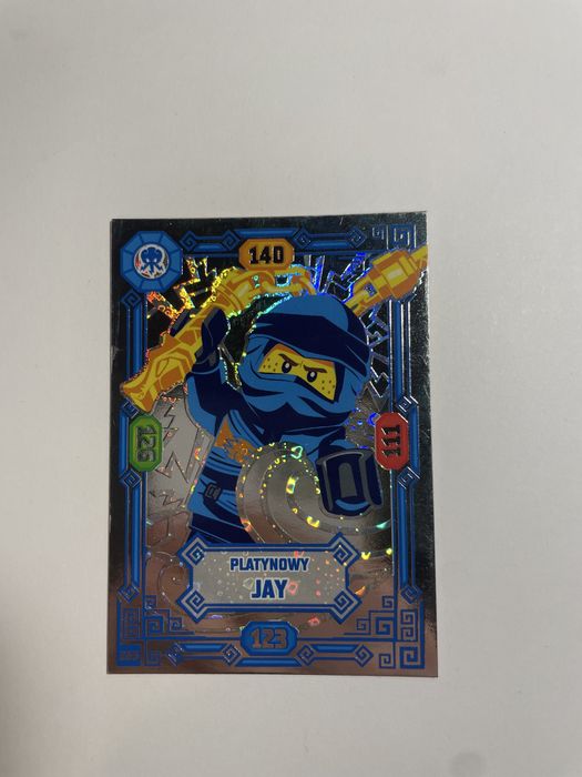 Karta lego ninjago platynowy jay