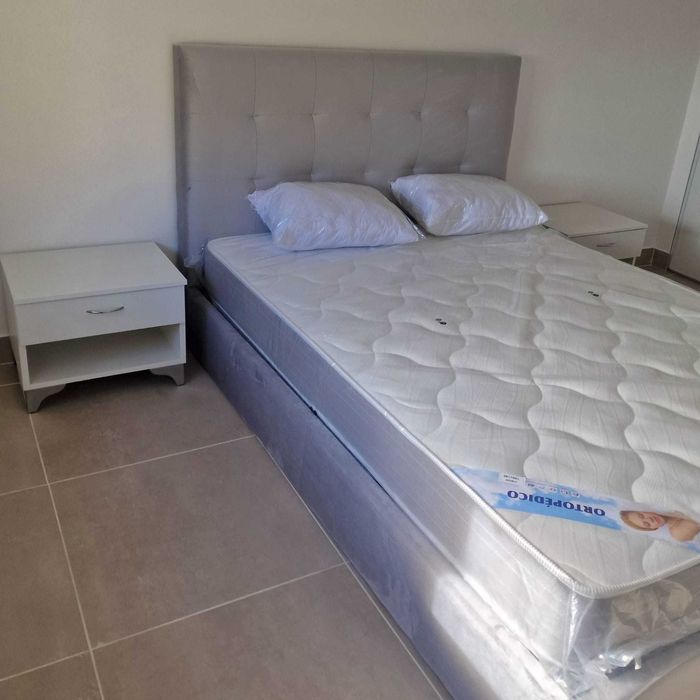 Camas de Casal Estofadas de Luxo 199€ Disp. em Várias Cores! 190x140m!