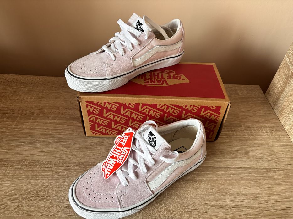 Nowe Vans Sk8-Low Orchid Ice / True White – 36.5 / 23 cm