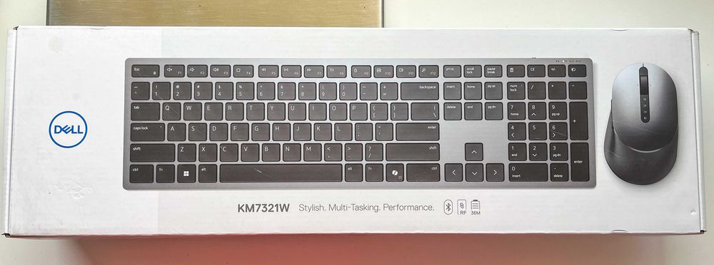 Teclado+Rato Dell Wireless KM7321W - PT (como novo)