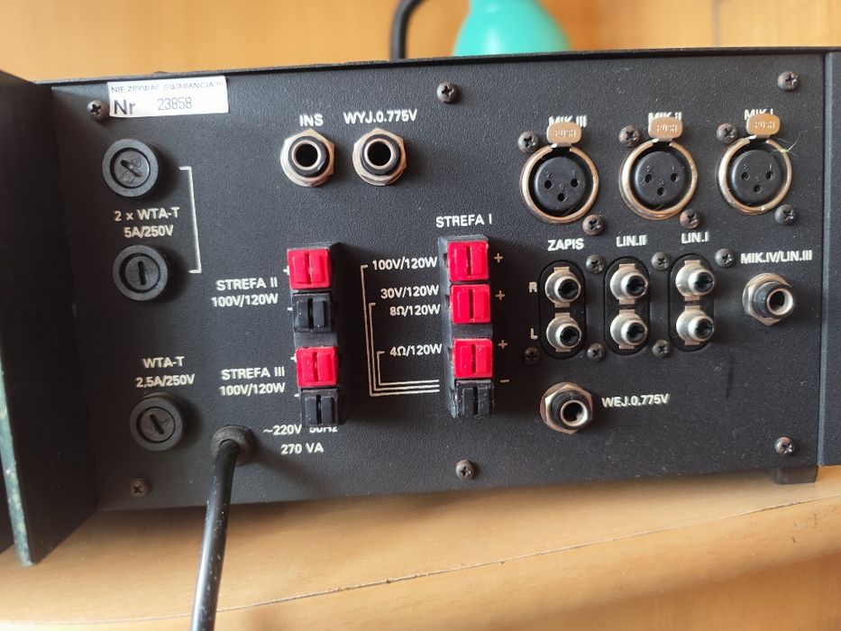 Wzmacniacz radiowęzłowy Elaktronika WM-5122