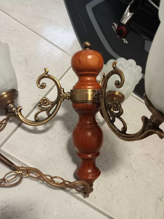 Candeeiro Triplo Tecto