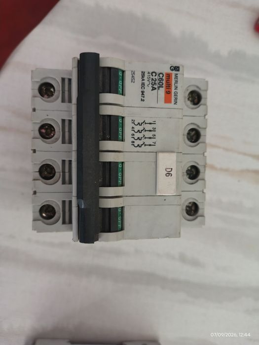 Lote Material Elétrico Profissional - DISJUNTORES, DIFERENCIAIS , Magnetotérmicos