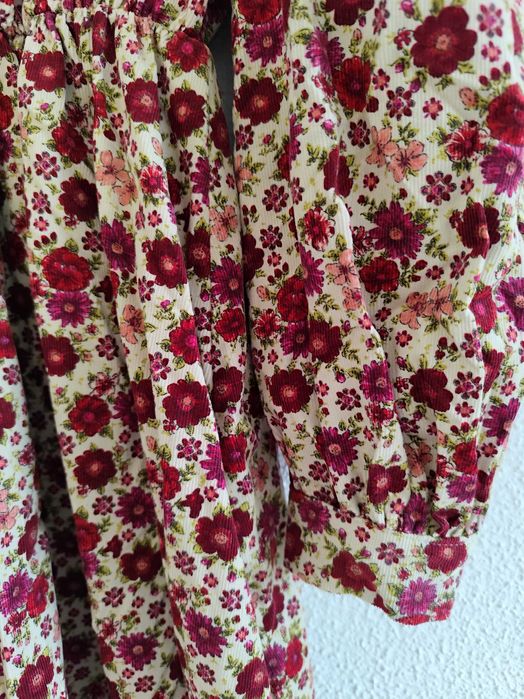 Vestido midi, florido