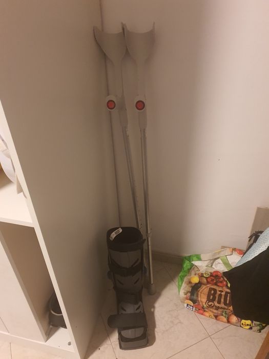 Canadianas +Bota para tendão aquiles