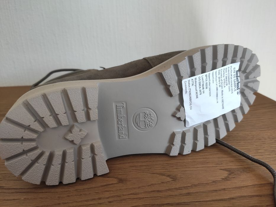 Timberland skórzane buty