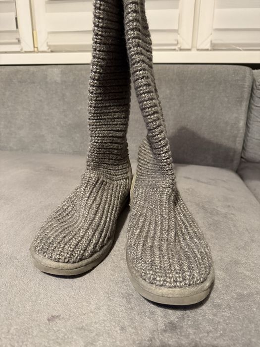 UGG australia wełniane kozaki damskie 39 czarne oraz szare