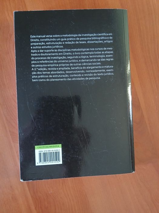 Manual de Investigação em Direito