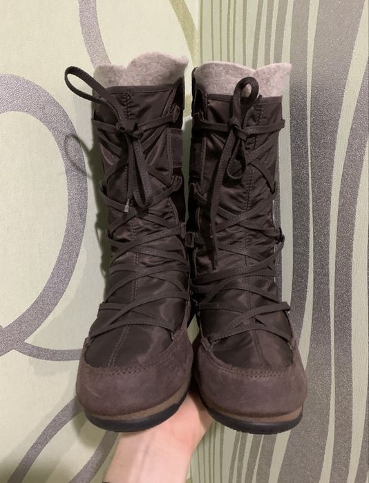 Женские ботики moon boot waterproof
