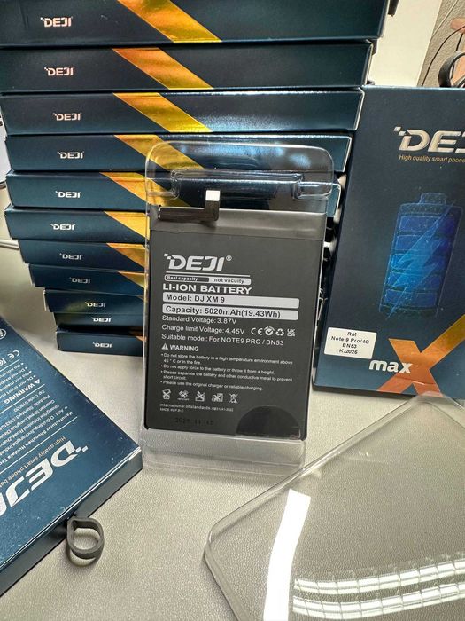 DEJi Акумулятор Xiaomi  Батарея Redmi  АСОРТИМЕНТ, справжня гарантія, є САМОВИВІЗ; BN57 BN46 BN53 BM59 BN4A BM4J та інші