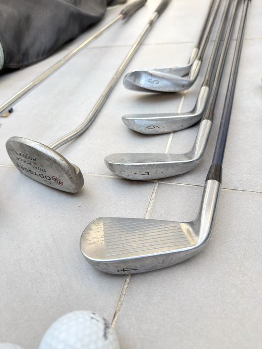 conjunto completo de golfe usado
