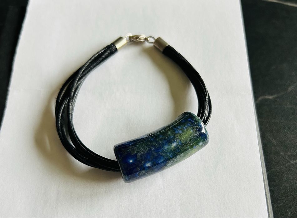 Branzoletka rękodzieło ladny prezent