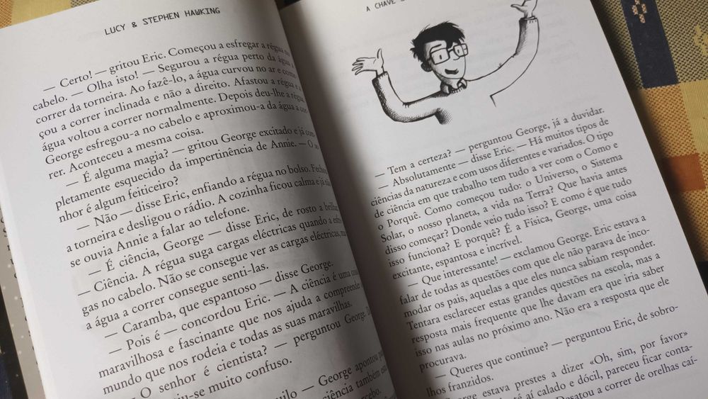 "Chave Secreta para o Universo" por Lucy & Stephen Hawking