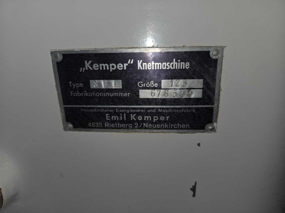 miesiarka spiralna Kemper SP 125