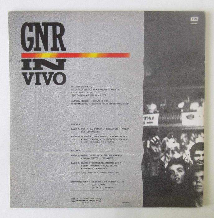 GNR - In Vivo (2ª Edição) (LP DUPLO)