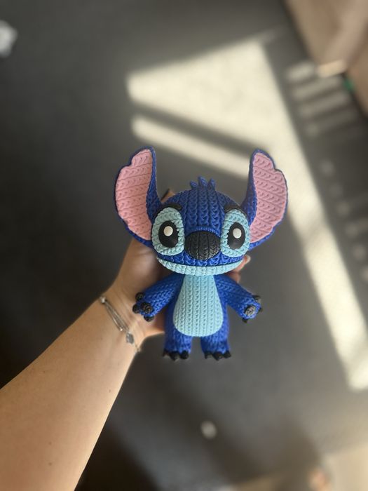 Stitch em efeito crochet