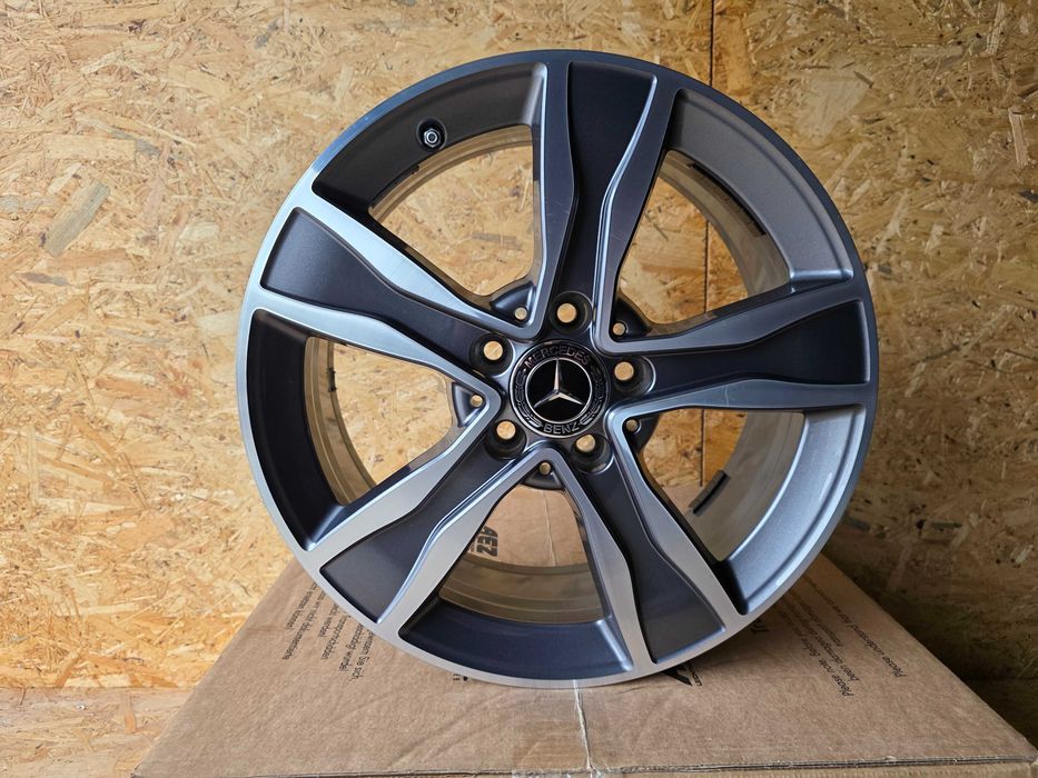 [1353] Felgi aluminiowe Oryginał MERCEDES 17 Cali 5x112 ET48 Klasa C B