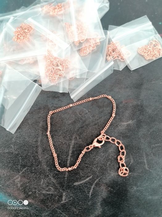 Conjunto 26 pulseiras douradas