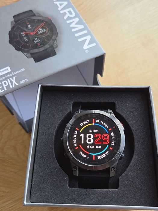 Garmin Epix Gen 2 Sapphire (Tytan / Szafir) – Klasa Premium na nadgarstku!