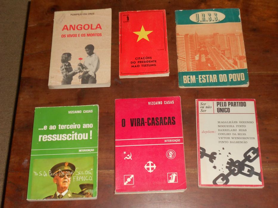 Livros diversos Vizcaino Casas, Mao Tsetung, URSS, Pompilio Cruz