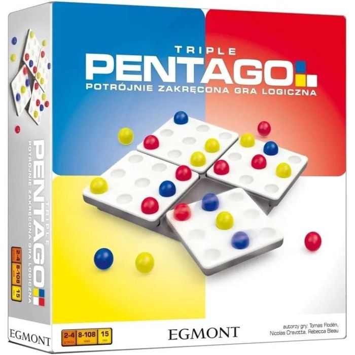 Gra planszowa Pentago Triple Egmont