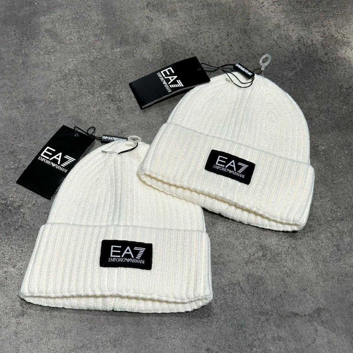 Шапка Armani чоловіча універсального розміру шапка армані ShapARM006