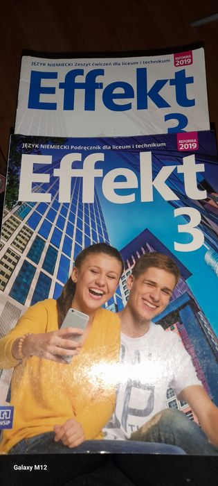 Effekt 3 podręcznik+ ćwiczenia  do 3 klasy technikum i liceum