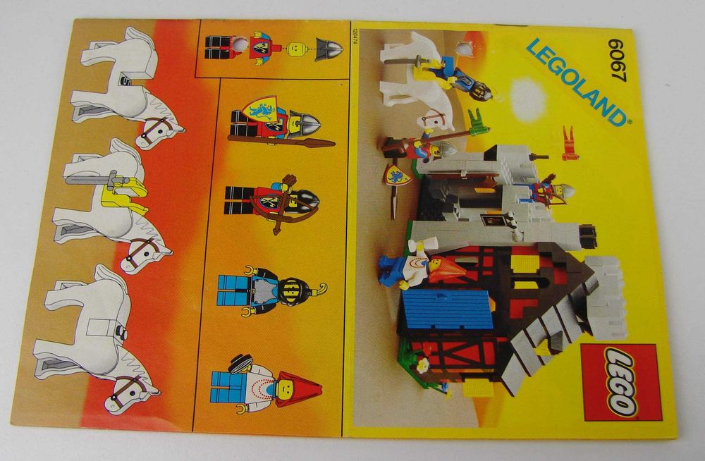Klocki Lego 6067 Guarded Inn rycerze karczma , set + instrukcja