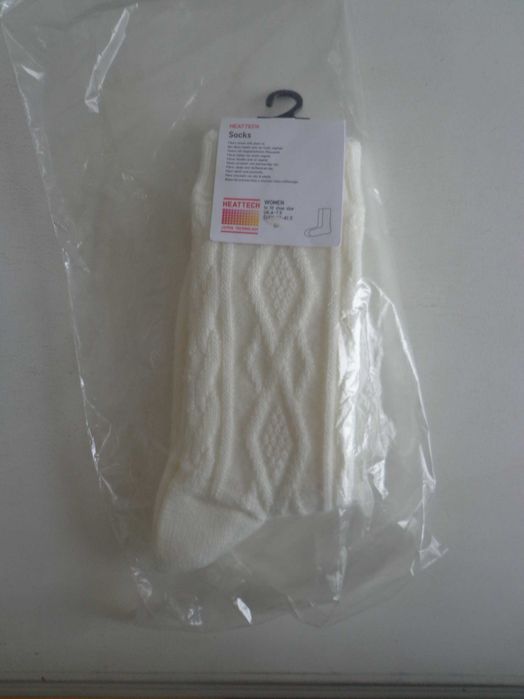 Термо шкарпетки heattech косичка uniqlo