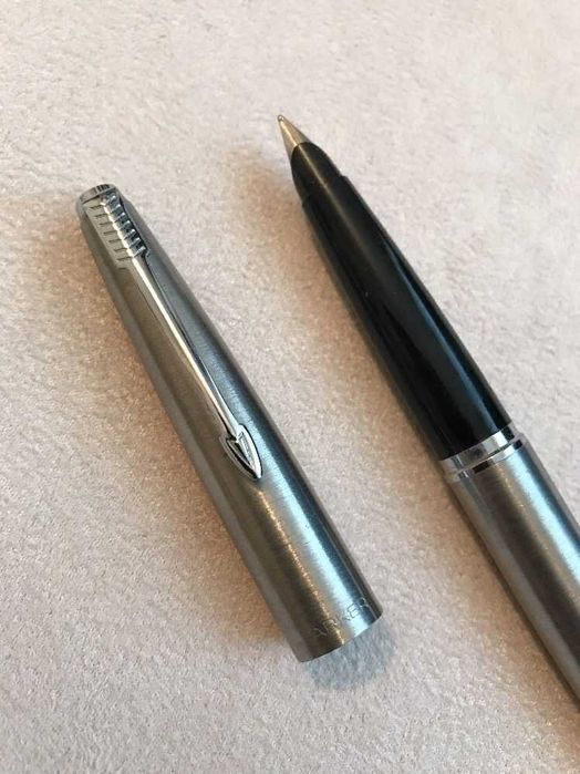 Caneta tinta permanente vácuo - Aprox. 1970/79 - PARKER 45 FLIGHTER