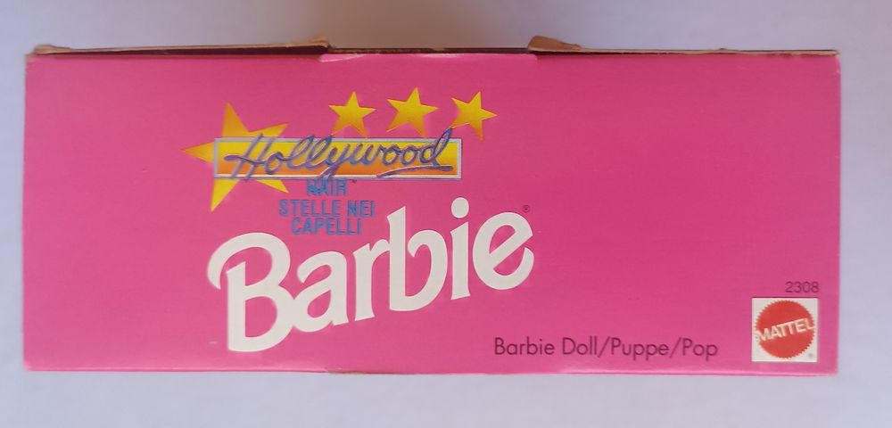Barbie Hollywood Hair, ano 1992, Mattel #2308