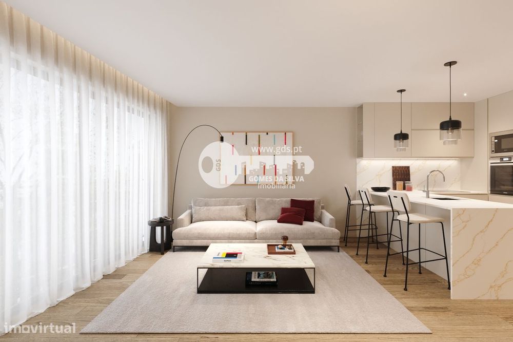 Apartamento T1 novo, no Edifício da Sé em Braga