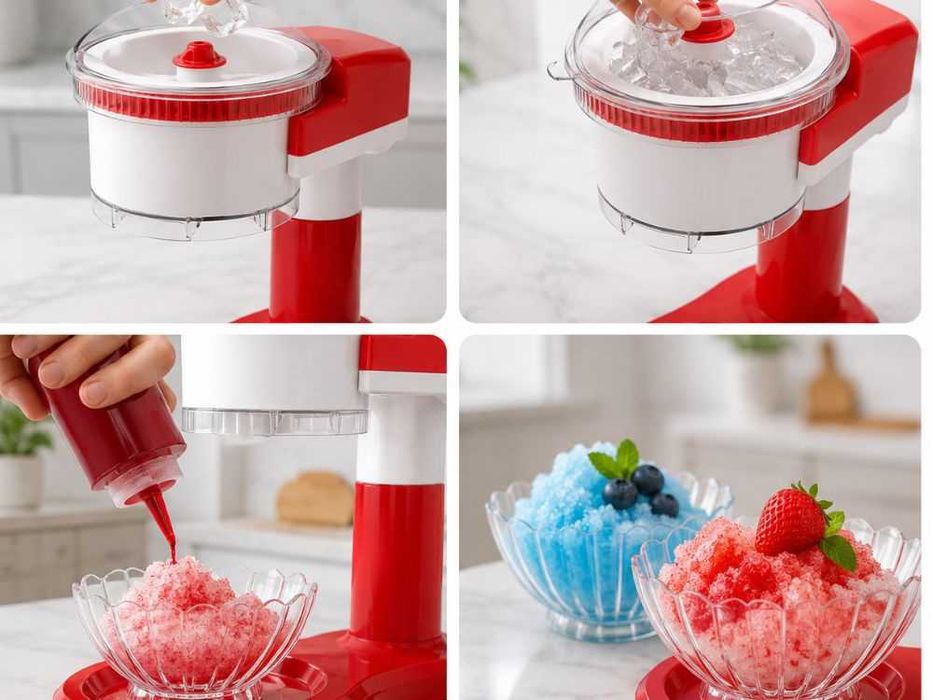 Automat do granity, slushy, koktajli i deserów