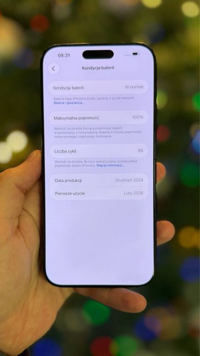 WYPRZEDAŻ iPhone 16 Pro Max 256GB BATERIA 100% GWAR 12 miesiecy RATY0%