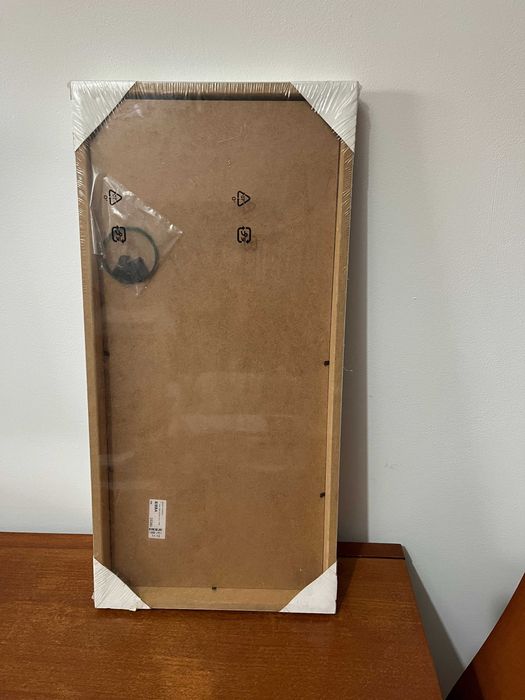 IKEA - Moldura Ribba 50x23cm - Prateada (Nova)