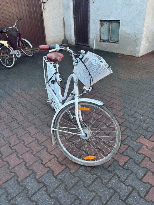 Rower damski koła 26” biały