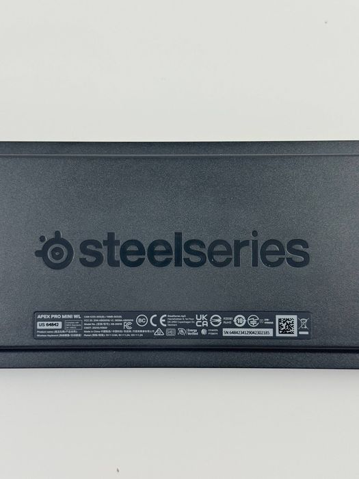Бездротова клавіатура SteelSeries Apex Pro Mini Wireless Black (гіпермагнітна)