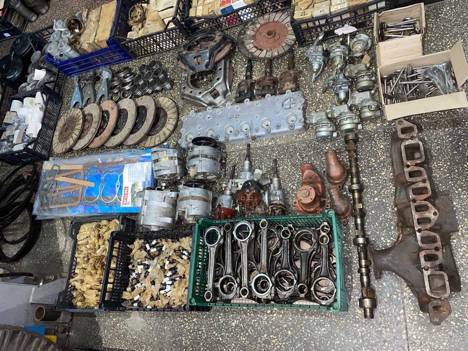 Запчастини двигуна Газ 52, Газ 69, Газ 20, Победа