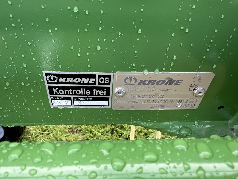 Валкоутворювач гребка граблі krone