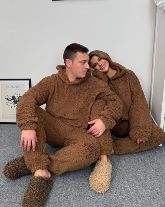 Мужская теплая пижама/Чоловіча тепла піжама 41901