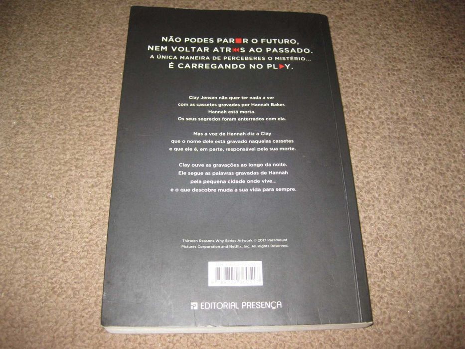 Livro "Por Treze Razões" de Jay Asher