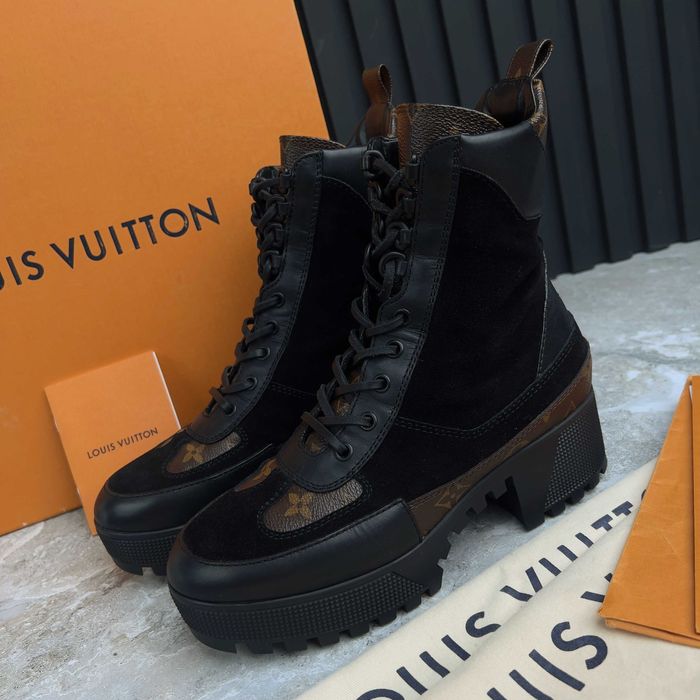 Louis Vuitton Laureate Platform Boot Жіночі черевики шкіра оригінал 38