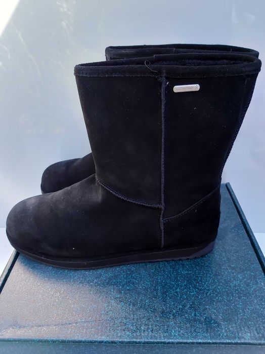 SP Kozaki EMU AUSTRALIA Paterson Lo 42 us10 w/f czarne botki