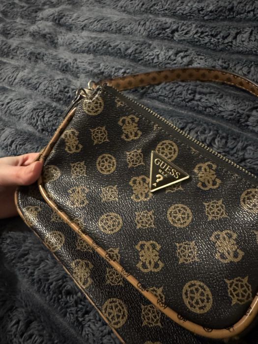 Сумка Guess коричнева оригінал