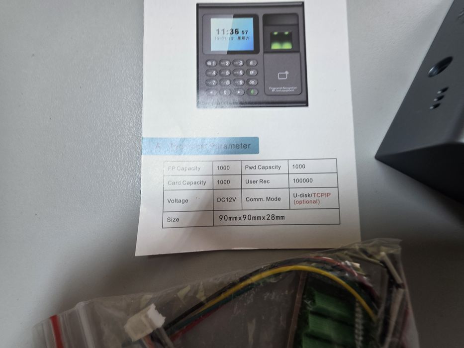 Leitor Biométrico CARD - Controle de Acesso