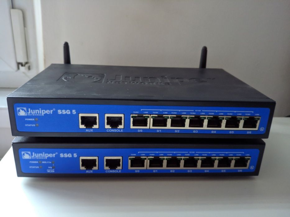 Firewall Router Juniper Networks SSG5SB, SSG5SBWE + ANTENY Nowy