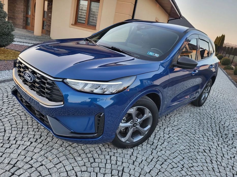 Ford Kuga ESCAPE ST-LINE 2024r NIEBIESKI METALIC! Martwe Pole, Radary, Ledy, FV